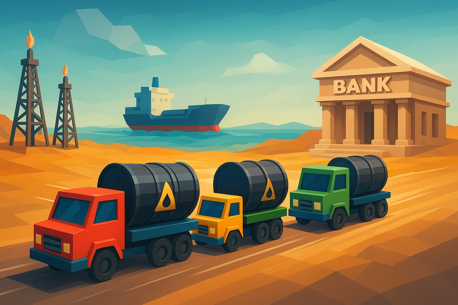 Öltransport - Transportiere dein Öl